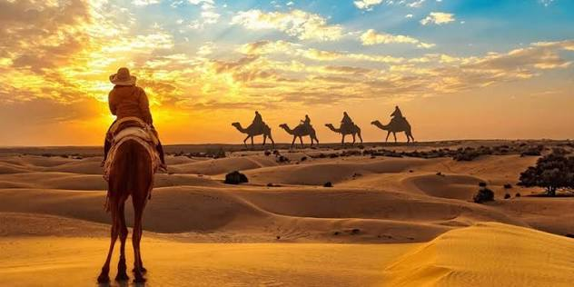 Experience a Desert Safari at Sam Sand Dunes